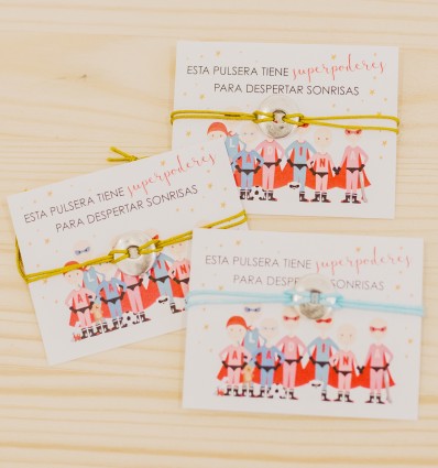 pulseras superheroes fundacion aladina