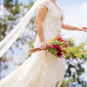 Vestido de novia boho