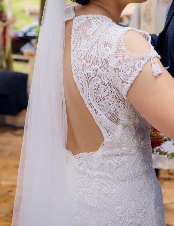 Vestido de novia boho